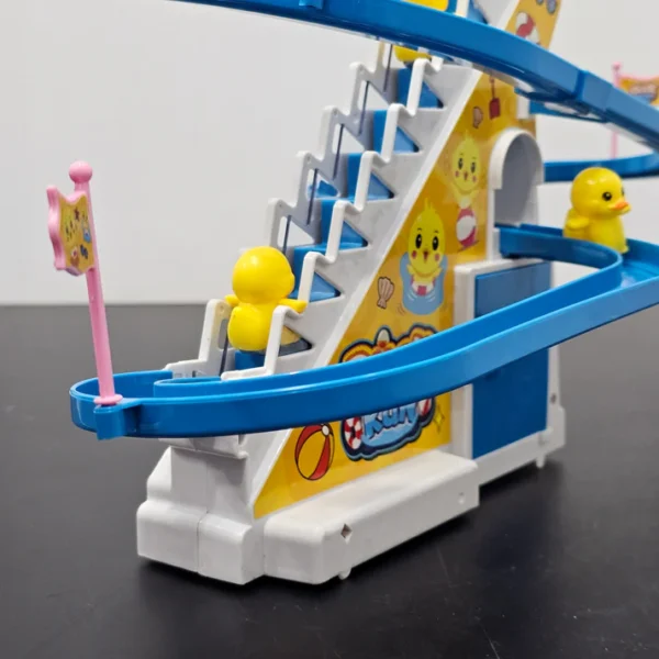 Duck Shape Slide Track Toy – With Lights & Music - Image 4