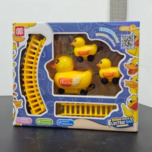 Yellow Duck Electric Rail Toy – Fun Moving Track Toy for Kids