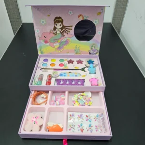 Children’s 2 in 1 Makeup & Jewellery Box – Glamour & Fun in One!