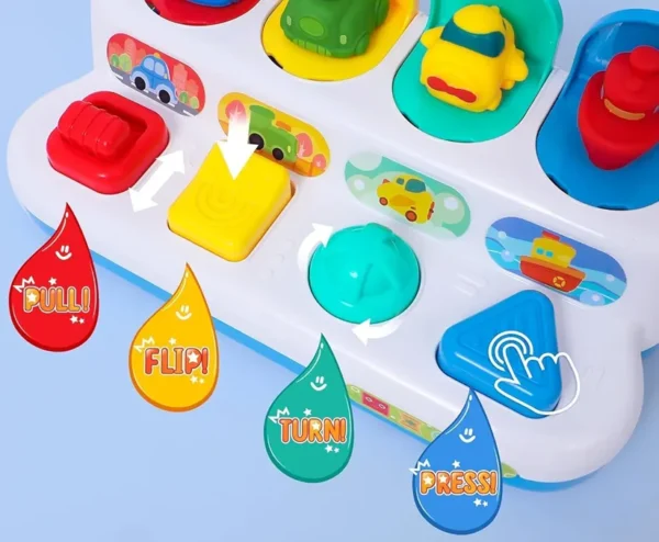 Pop-Up Vehicles – Early Education Toy for Happy Learning & Imaginative Play - Image 7