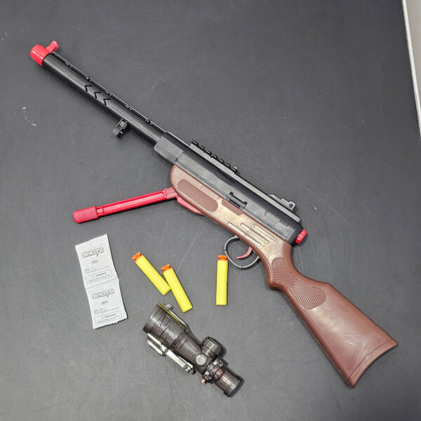 Dual-Use Soft Shot Toy Gun – Safe & Exciting Long-Distance Shooting - Image 2