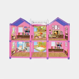 Dream Home Super Kids Doll House – Model 379-8