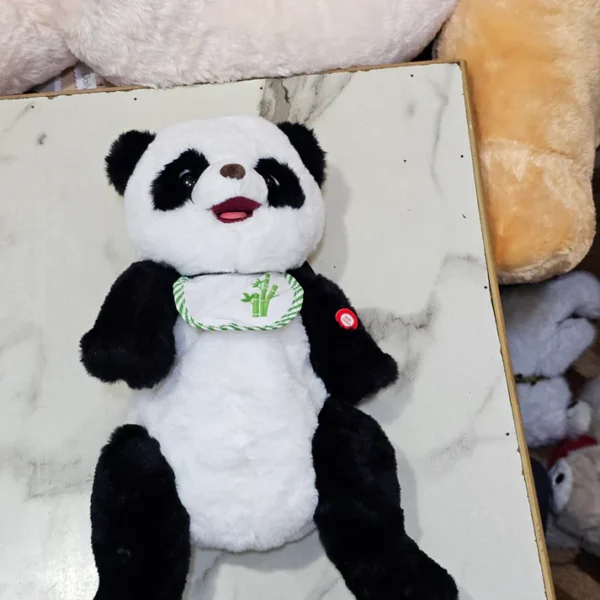 Learn to Speak Plush Cute Panda with Shoulder Bag – Interactive Talking Toy for Kids | The Kids Land - Image 3