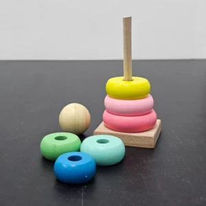 Rainbow Tower Stacking Toy – Colorful Educational Fun