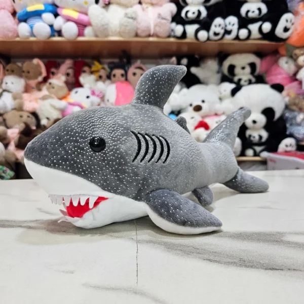 Baby Shark Plush Toy – Gray Colour 25cm |The Kids Land