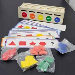 Wooden Sorting Box – Shape & Color Learning Toy for Toddlers
