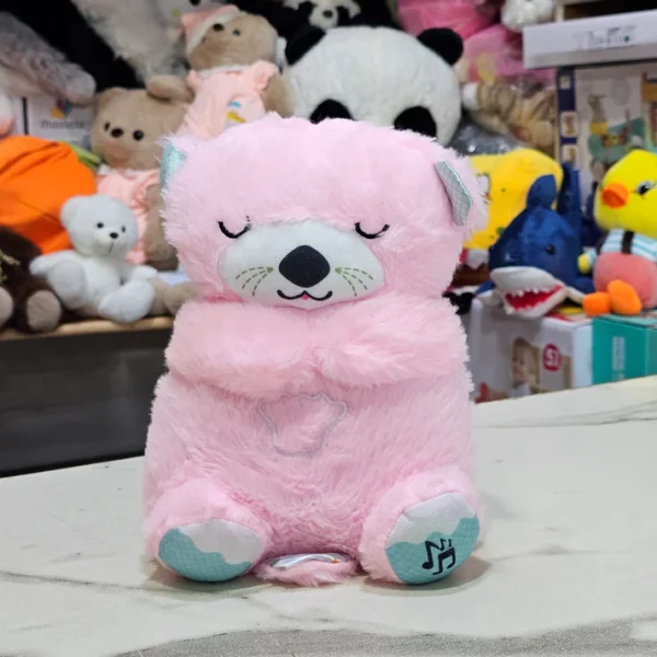 Fun Toy Breathing Bear – Realistic Plush Cuddly Toy for Kids - Image 3