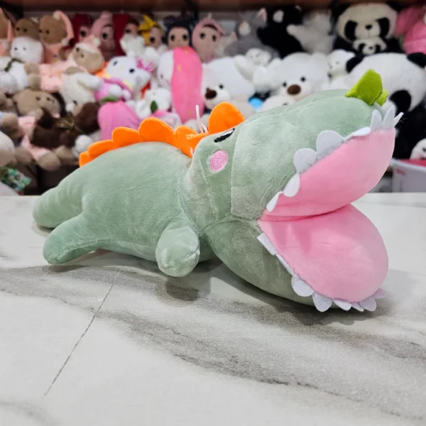 Crocodile Plush Toy – Green Colour 25cm |The Kids Land - Image 2