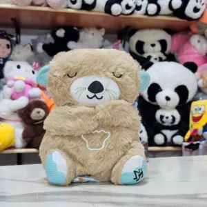Fun Toy Breathing Bear – Realistic Plush Cuddly Toy for Kids