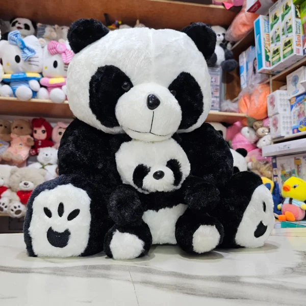 Double Panda – 55cm Plush Toy |The Kids Land - Image 2