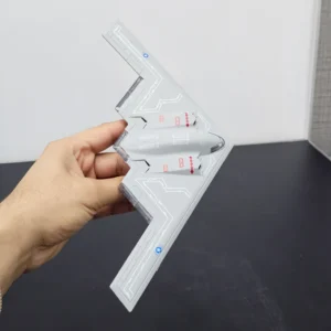 Fighter Jet Toy – B-2 Ghost Stealth Bomber Model for Boys | Army Die-Cast Airplane