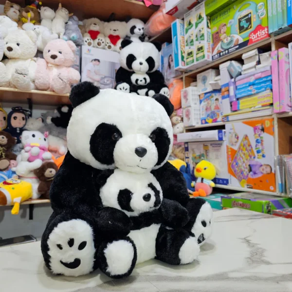 Double Panda – 45cm Plush Toy | The Kids Land - Image 2