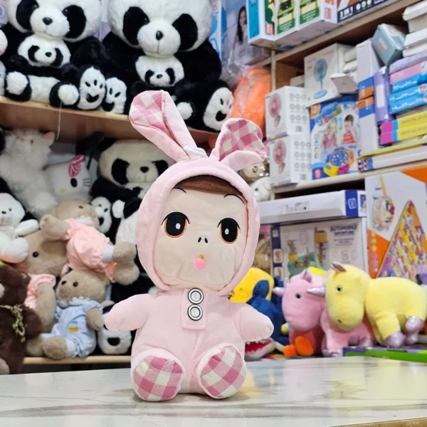 Pink Cap Doll – 25cm Soft Plush Toy |Kids Land - Image 2