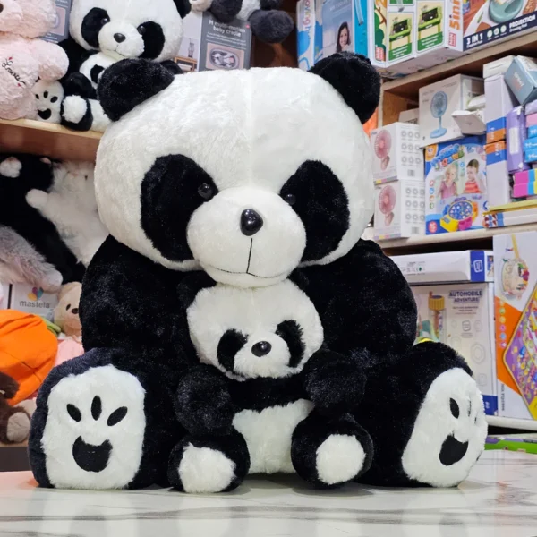 Double Panda – 55cm Plush Toy |The Kids Land - Image 3