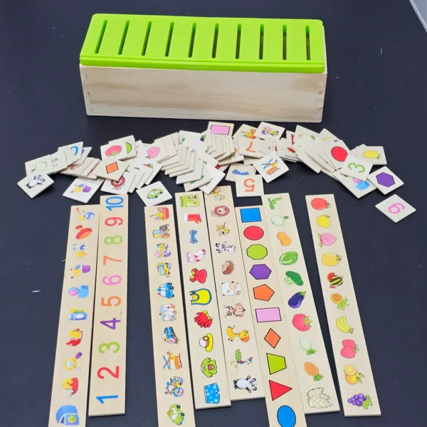 Knowledge Classification Box – Educational Sorting Toy for Kids