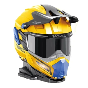 City Action Helmet Transformer – 2x Die-Cast Cars with Light & Sound | Face-Changing Rider Set