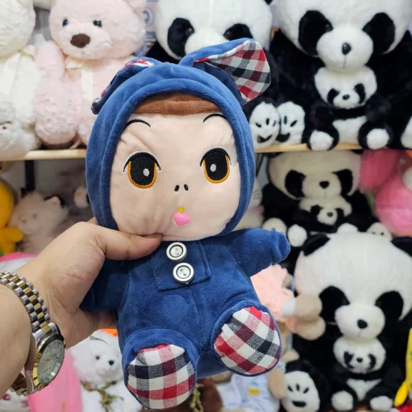 Blue Cap Doll – 25cm Soft Plush Toy | Kids Land - Image 3