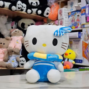 Blue Ring Kitty – 28cm Plush Toy |The Kids Land