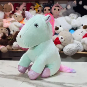 Unicorn Soft Toy – Sea Green Colour 25cm |The Kids Land