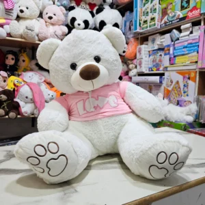 Pink Jacket Teddy Bear – 60cm Soft Plush Toy |The Kids Land