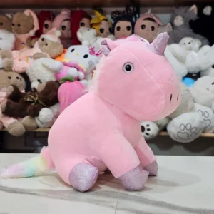 Unicorn Soft Toy – Pink Colour 25cm | The Kids Land