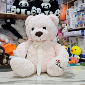 Pink Fulfy Bear – 45cm Soft Plush Toy |The Kids Land
