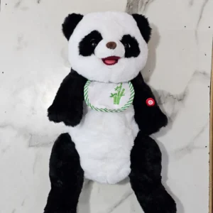 Learn to Speak Plush Cute Panda with Shoulder Bag – Interactive Talking Toy for Kids | The Kids Land