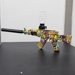 Superior Performance High-Speed Electric Crystal Pellet Gun AK47 Submachine Gun