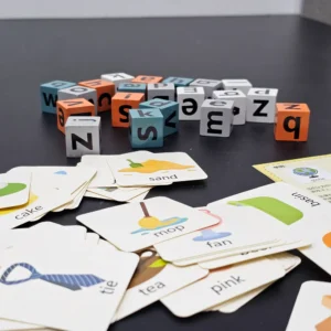 Word Spelling Game with English Cards – Educational Word Builder