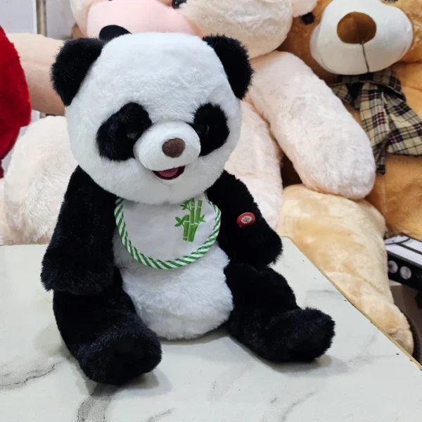 Learn to Speak Plush Cute Panda with Shoulder Bag – Interactive Talking Toy for Kids | The Kids Land - Image 5