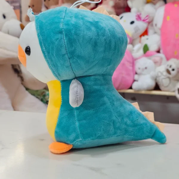 Penguin Plush Dressed as Unicorn – Sea Green Soft Toy 25cm |The Kids Land - Image 2
