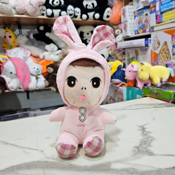 Pink Cap Doll – 25cm Soft Plush Toy |Kids Land - Image 3