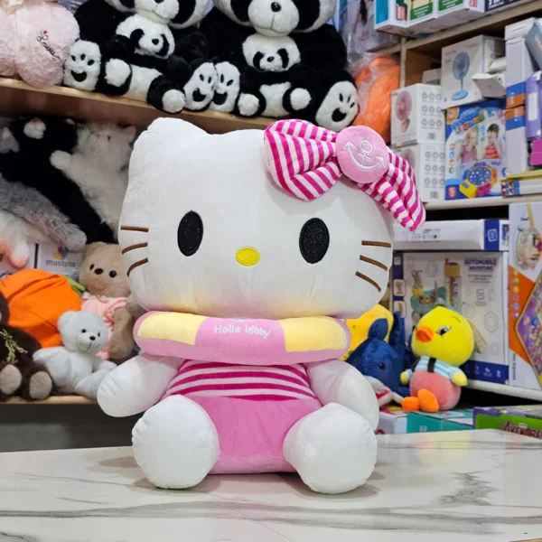 Pink Ring Kitty – 45cm Soft Plush Toy |The Kids Land