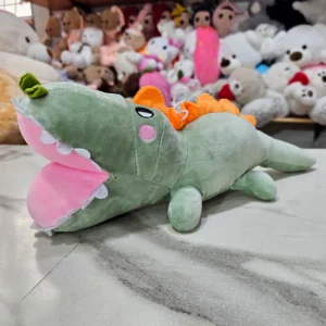 Crocodile Plush Toy – Green Colour 25cm |The Kids Land