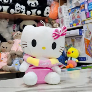 Pink Ring Kitty – 28cm Plush Toy |The Kids Land