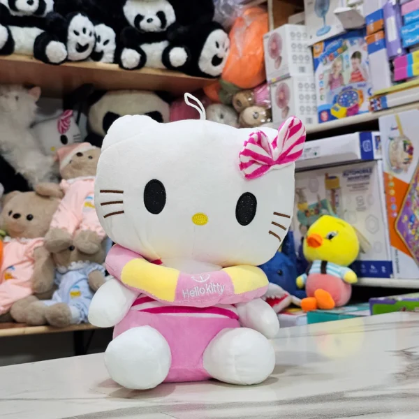 Pink Ring Kitty – 28cm Plush Toy |The Kids Land